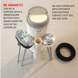 Imperial Impulse flush Valve with 48mm Round Button Product Code ATS161-A